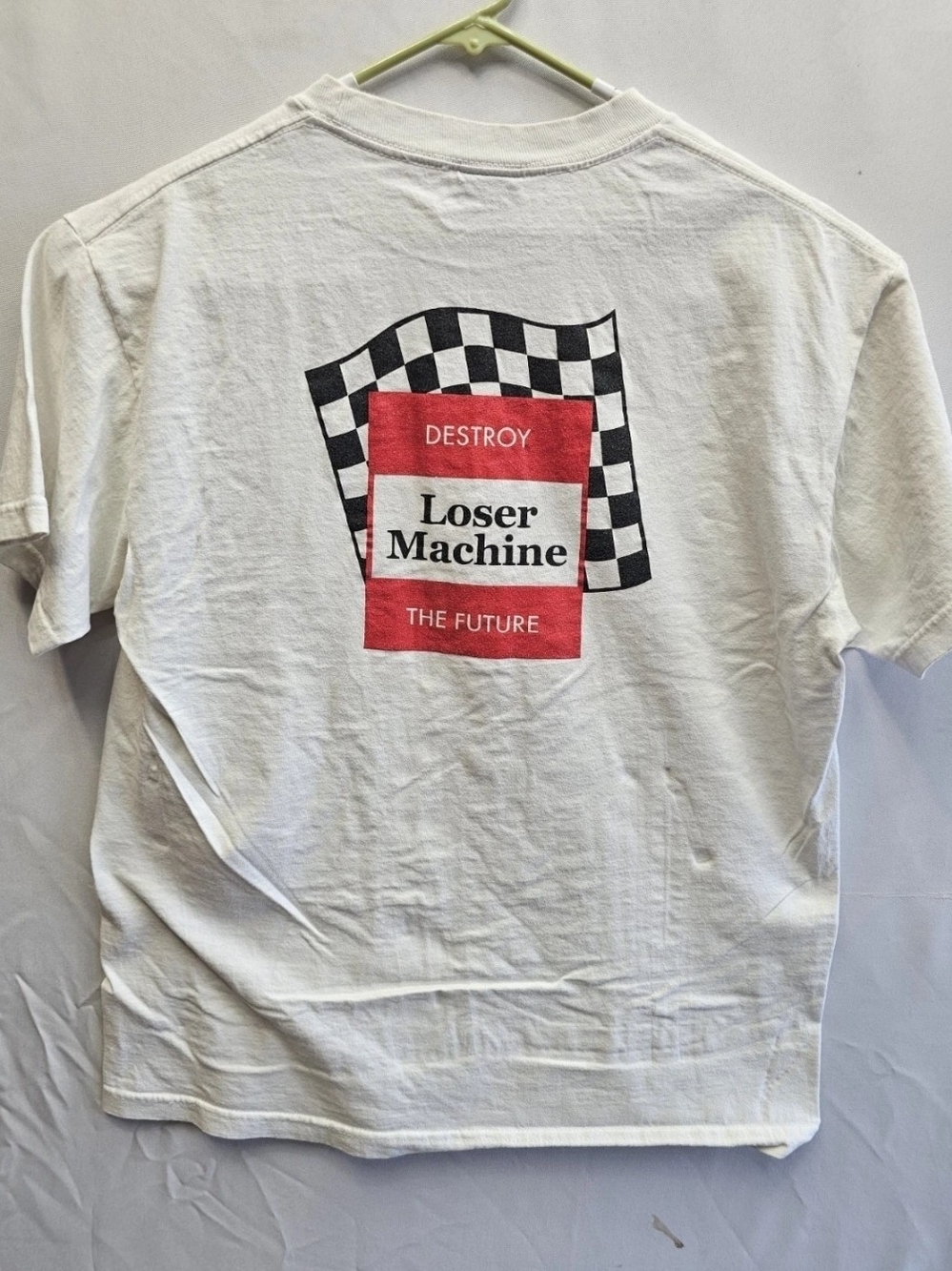Streetwear Loser Machine Company Destroy Graphic T-Shirt Mens Large Short Sleeve